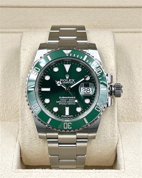 rolex submariner verte hulk|Rolex Submariner Hulk discontinued.